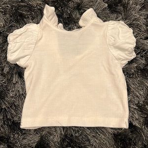 Janie and Jack puff sleeve shirt